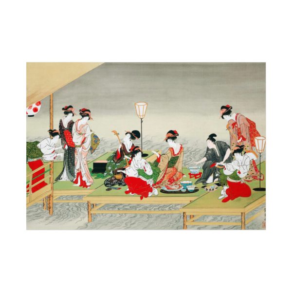 92408-575.jpg Japanese Women by Utagawa Toyohiro Poster