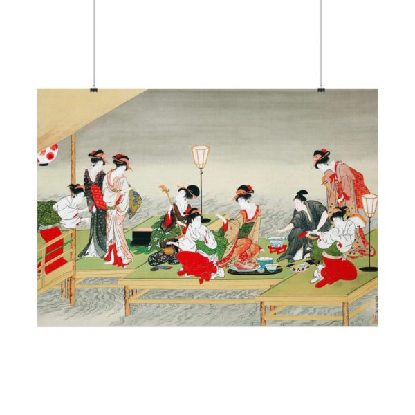 92408-576.jpg Japanese Women by Utagawa Toyohiro Poster