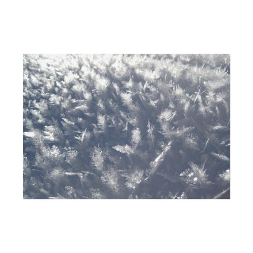 92408-585.jpg Closeup on Ice Crystals Poster