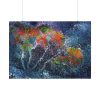 Trees Digital Art Poster
