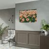 92408-634.jpg A Large Grouping of Light Tulips in Sunlight Poster