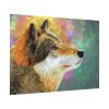 92408-637.jpg Wolf Portrait Poster