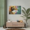 92408-638.jpg Wolf Portrait Poster