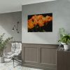 A Bouquet of Bright Orange Tulips Poster