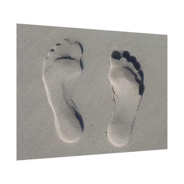 92408-662.jpg Small Footprints in the Sand Poster