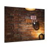 92408-667.jpg Brick Wall with Plate Poster
