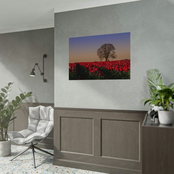 92408-709.jpg Tulips Field Poster