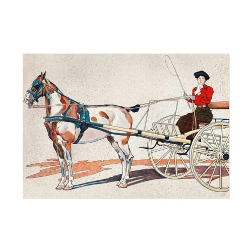 92408-725.jpg A Kentucky Breaking Cart by Edward Penfield Poster