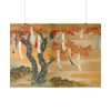92408-741.jpg Japanese Autumn Maples With Poem Slips by Tosa Mitsuoki Poster