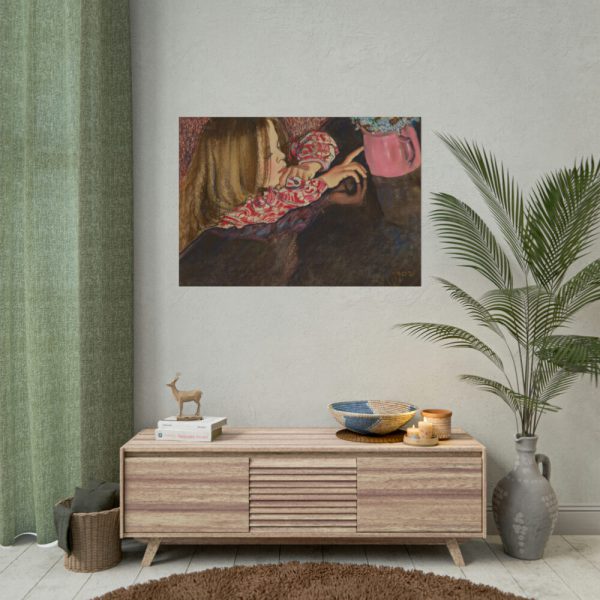 92408-748.jpg Girl With a Vase of Flowers by Stanislaw Wyspianski Poster