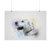 92408-760.jpg Retriever Watercolor Paint Poster