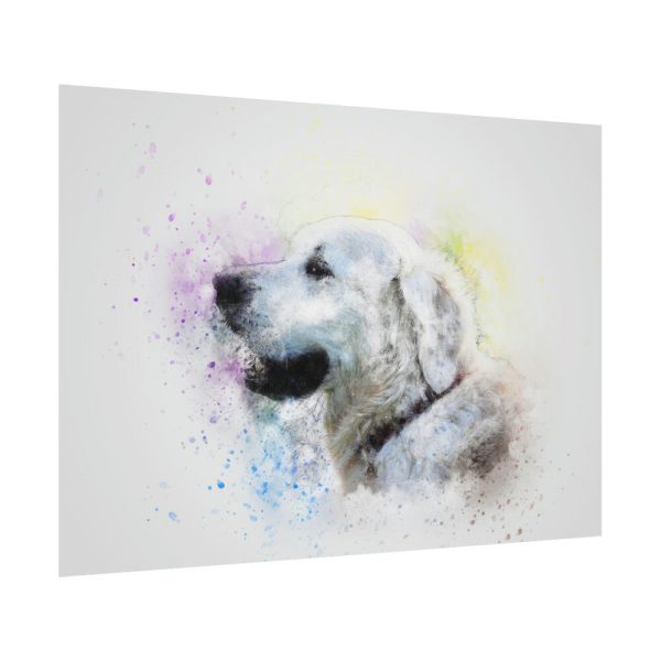 92408-761.jpg Retriever Watercolor Paint Poster