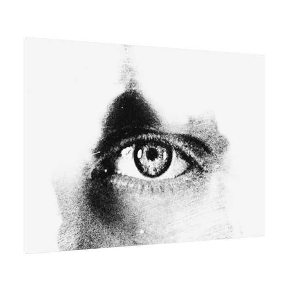 92408-769.jpg Eye Black and White Poster