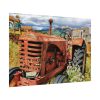 Old Antique Abandoned Tractor Poster