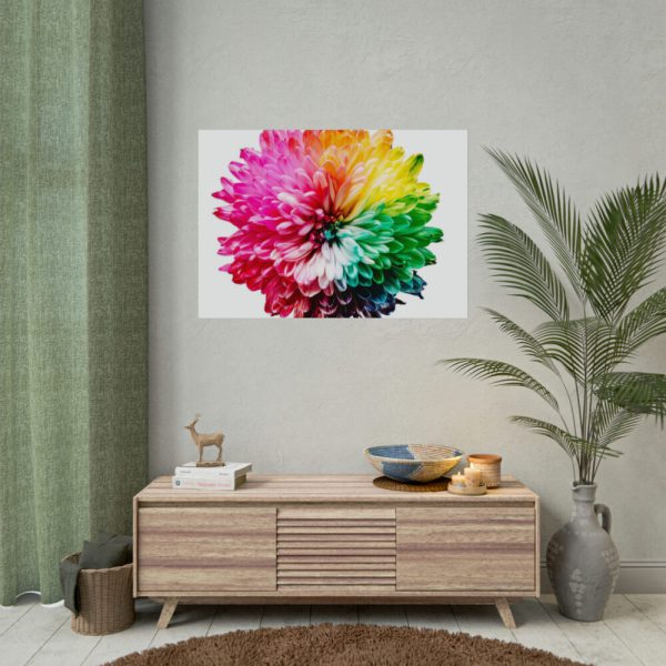 92408-798.jpg Multicolored Flower Illustration Poster
