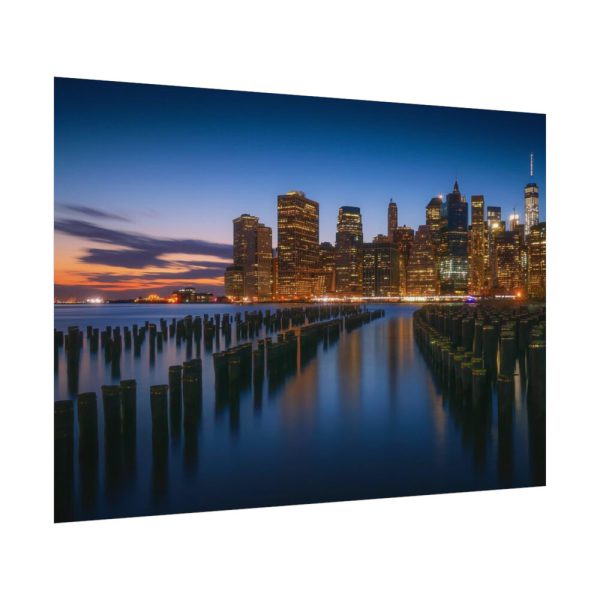 92408-97.jpg Beautiful New York City Sunset Poster