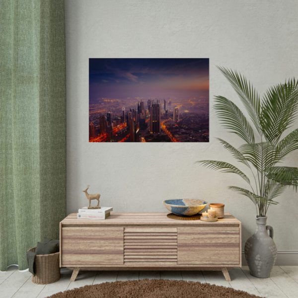 92409-103.jpg Dubai at Sunrise Poster