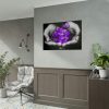 92409-199.jpg Purple Flowers in Hands Poster