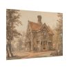 A Lodge at Cassiobury by William Henry Hunt Poster