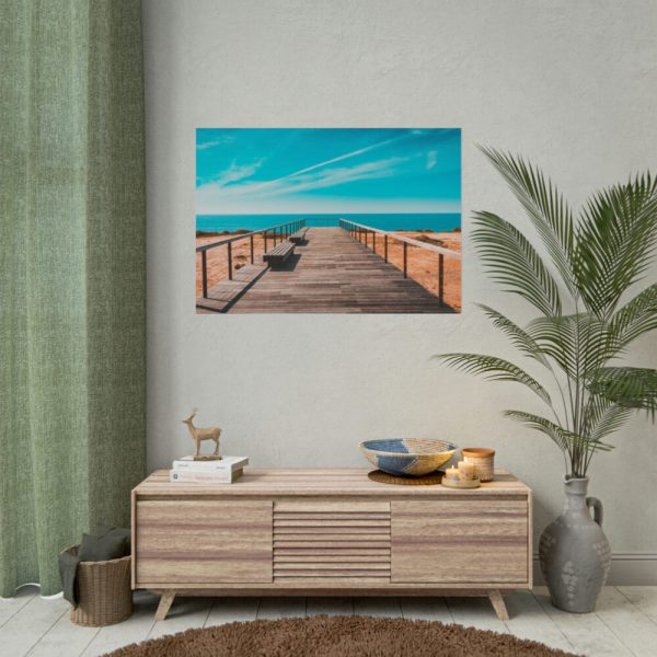 92409-288.jpg Boardwalk And Sky Poster
