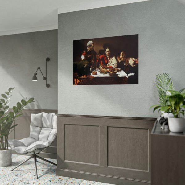 92409-319.jpg Supper at Emmaus Caravaggio Poster