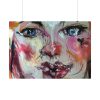 92409-351.jpg Face Painting Abstract Graffiti Poster