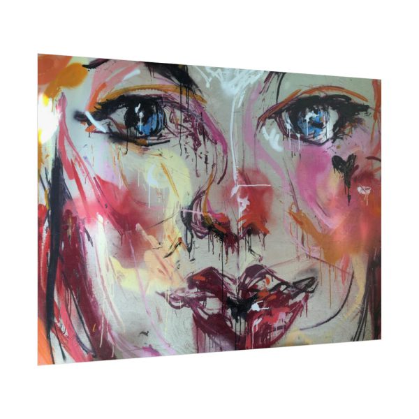 92409-352.jpg Face Painting Abstract Graffiti Poster