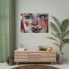 92409-353.jpg Face Painting Abstract Graffiti Poster
