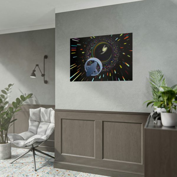 92409-369.jpg Digital Art by Les Bossinas Poster