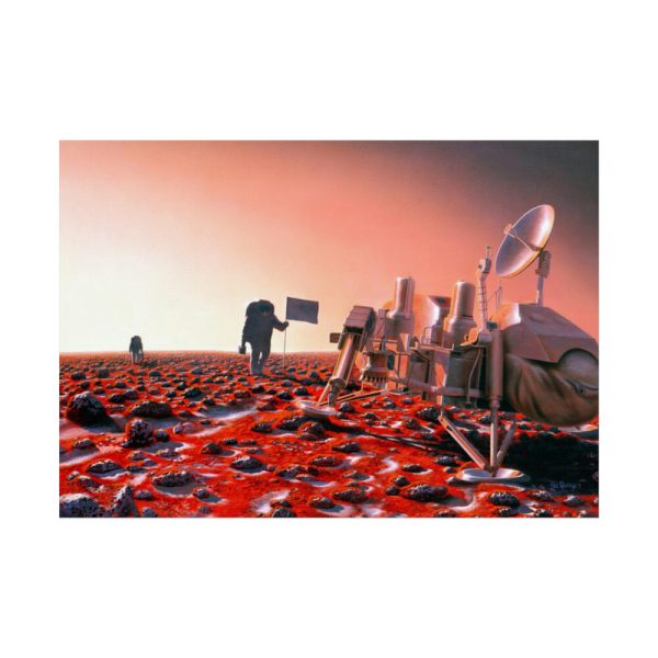 92409-370.jpg Astronauts Approach Viking 2 Poster