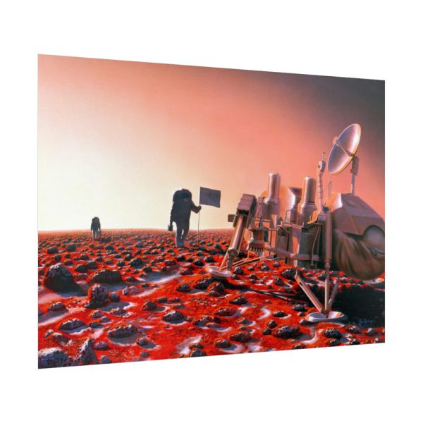 92409-372.jpg Astronauts Approach Viking 2 Poster