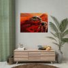 92409-378.jpg Humans on Mars Illustrated by Pat Rawlings Poster