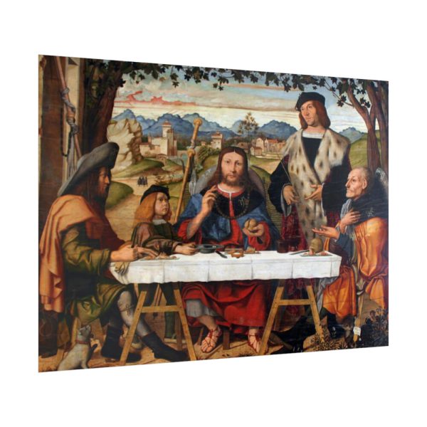 92409-392.jpg Marziale Christus in Emmaus Anagoria Poster