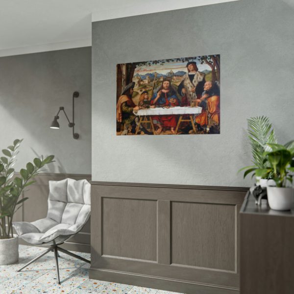 92409-394.jpg Marziale Christus in Emmaus Anagoria Poster