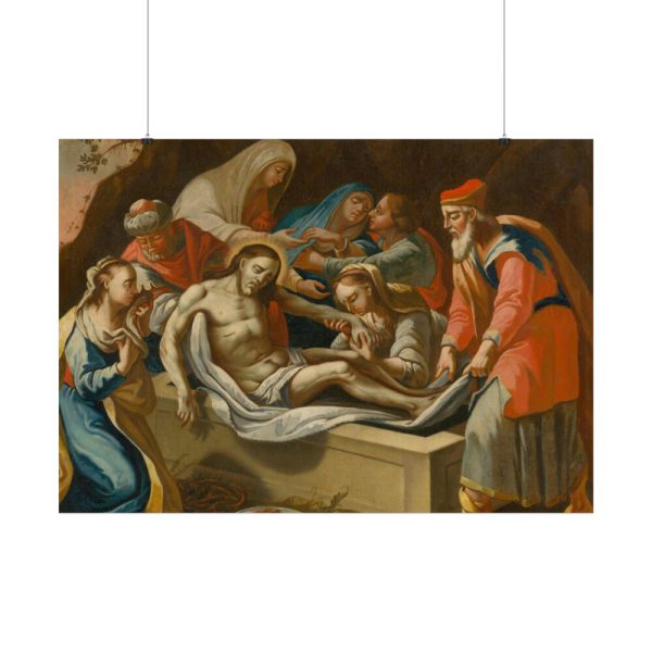 Entombment of Christ Poster