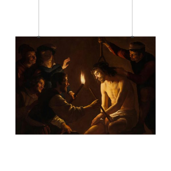 92409-406.jpg The Mocking of Christ by Gerrit van Honthorst Poster