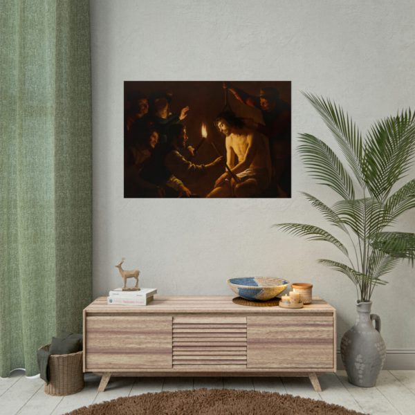 92409-408.jpg The Mocking of Christ by Gerrit van Honthorst Poster