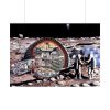 Inflatable Module for Lunar Base Poster