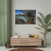 92409-43.jpg Office Work vs Sea and Beach Poster