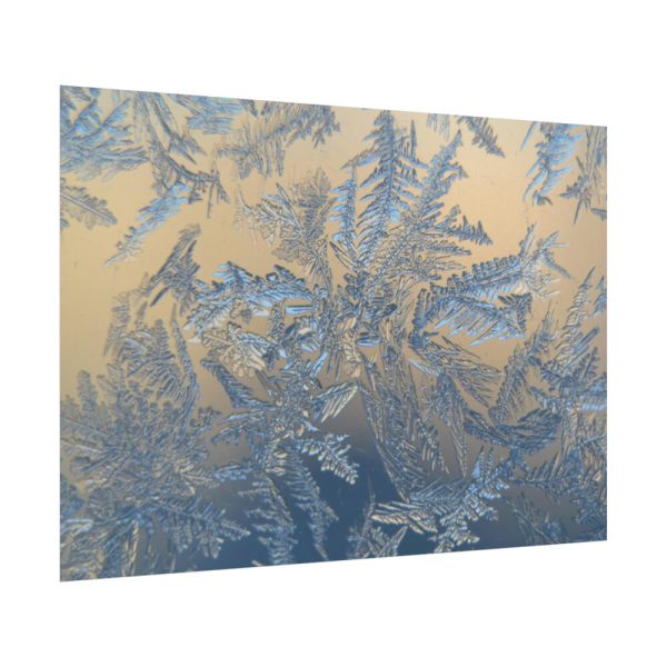 92409-447.jpg Closeup on Ice Crystals Poster