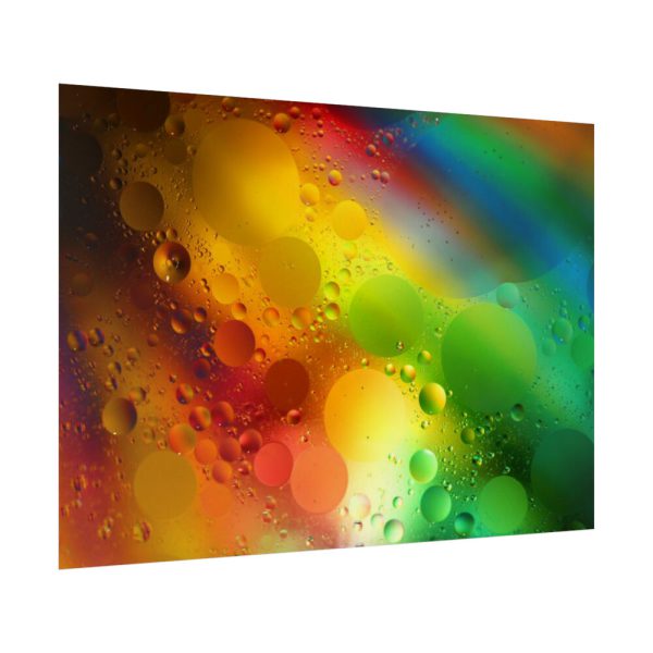 92409-462.jpg Rainbow Oil Bubble Poster