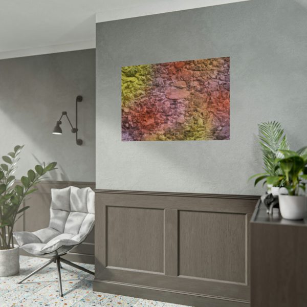 92409-469.jpg Stones and Paint Poster