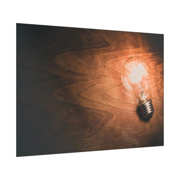 Lightbulb Poster