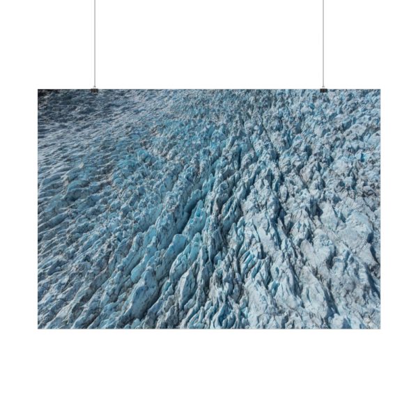 92409-561.jpg Guyot Glacier Crevasses Poster