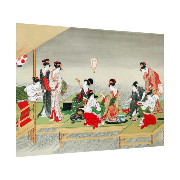 92409-577.jpg Japanese Women by Utagawa Toyohiro Poster