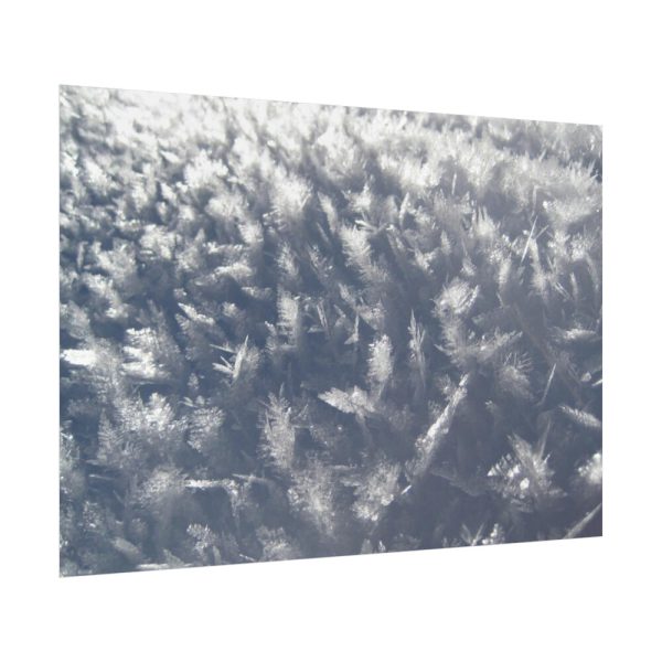 92409-587.jpg Closeup on Ice Crystals Poster