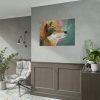 92409-639.jpg Wolf Portrait Poster