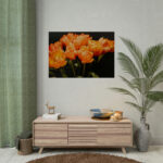 A Bouquet of Bright Orange Tulips Poster - Image 9