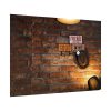 92409-667.jpg Brick Wall with Plate Poster