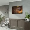 92409-669.jpg Brick Wall with Plate Poster
